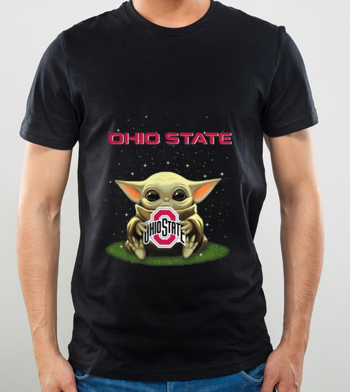 The Child Baby Yoda hug Ohio State Buckeyes Star Wars shirt 3 The Child Baby Yoda hug Ohio State Buckeyes Star Wars shirt