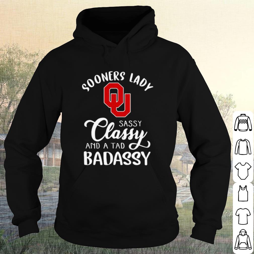 Premium Sooners Lady Sassy Classy And A Tad Badaddy Football shirt