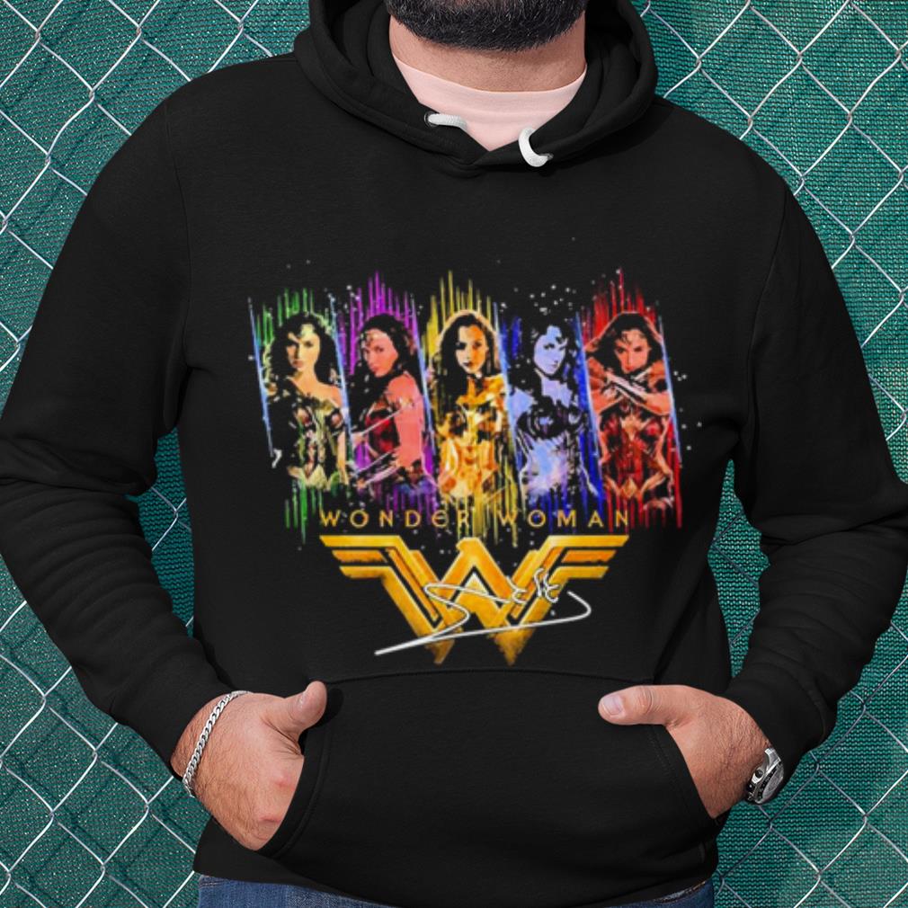 Official Wonder Woman Gal Gadot Signature shirt