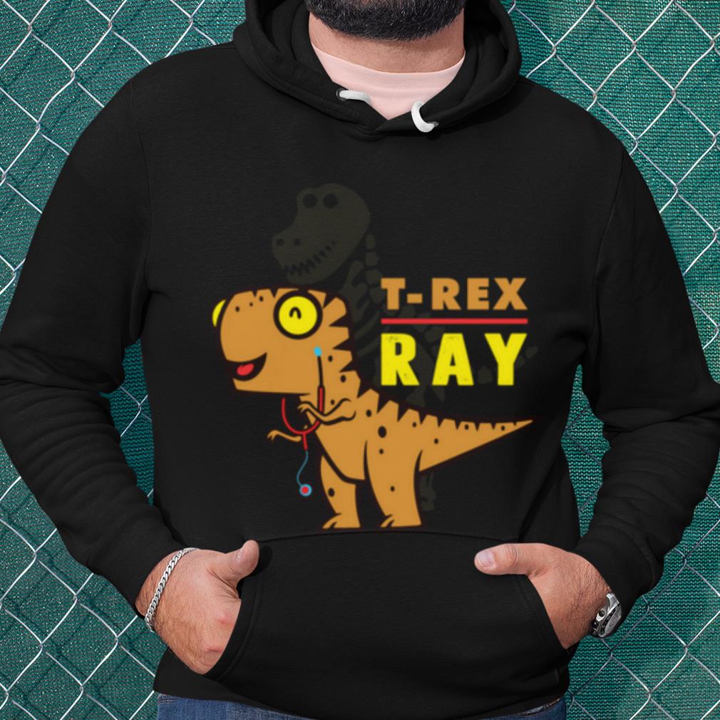 Official XRay Tech TRex Dinosaur Radiology Tech Cartoon shirt