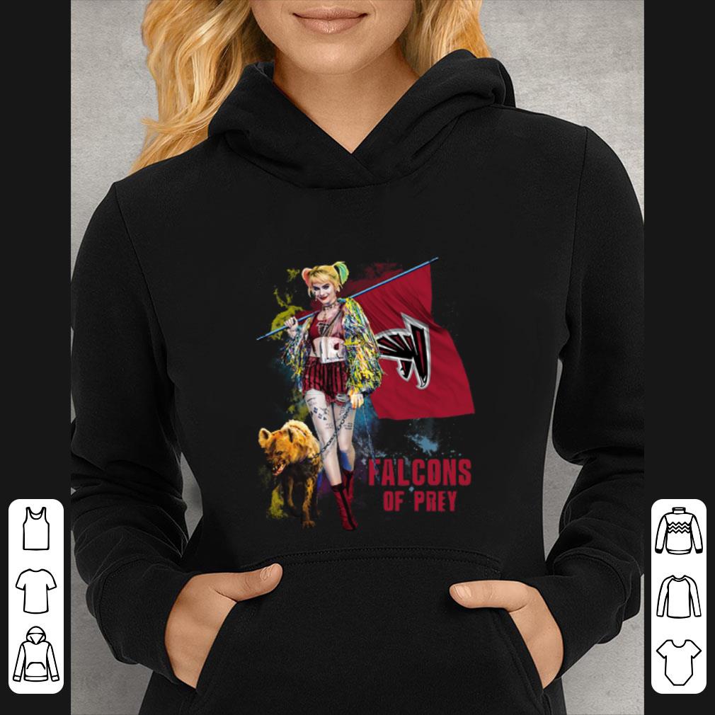 Awesome Harley Quinn Atlanta Falcons Of Prey shirt