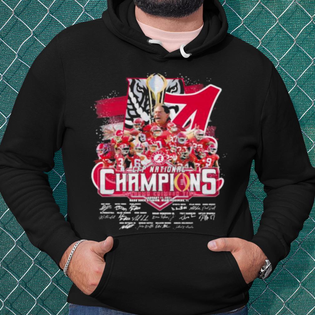 Best Cfp National Champions 2021 Alabama Team Football shirt