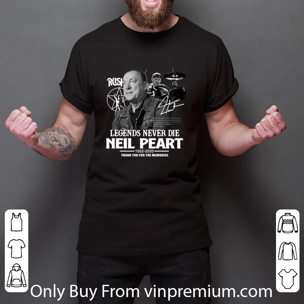 rush neil peart shirt