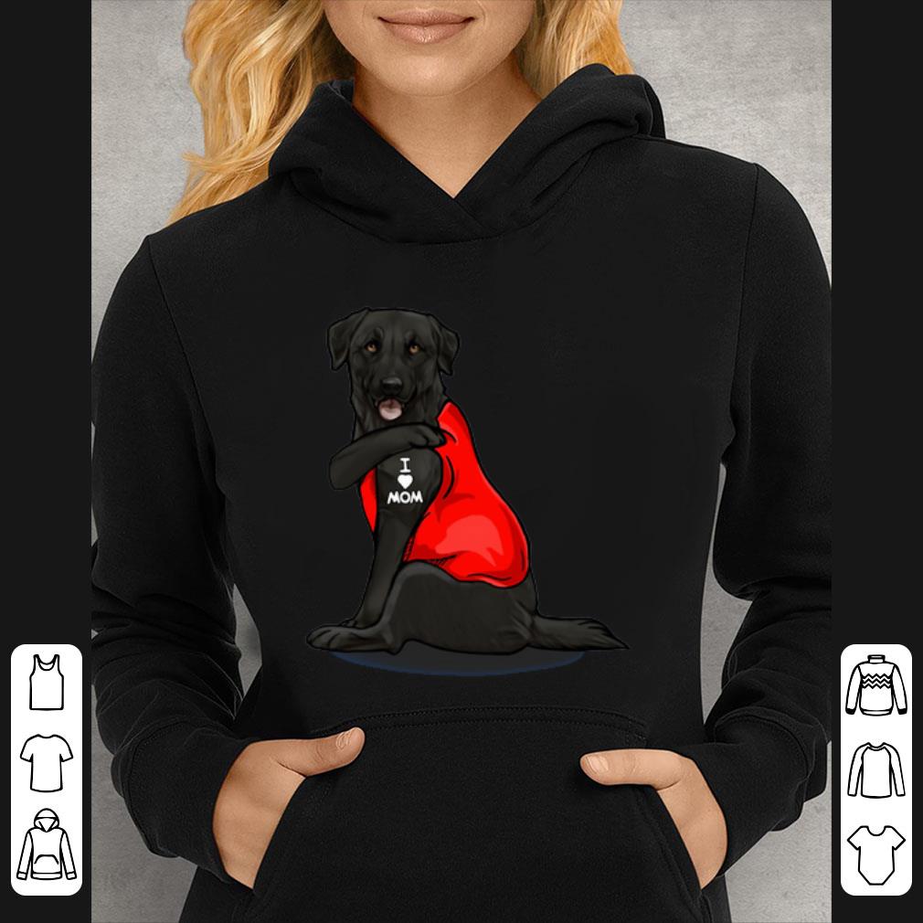 Awesome Labrador Retriever Basse Tattoos I Love Mom shirt