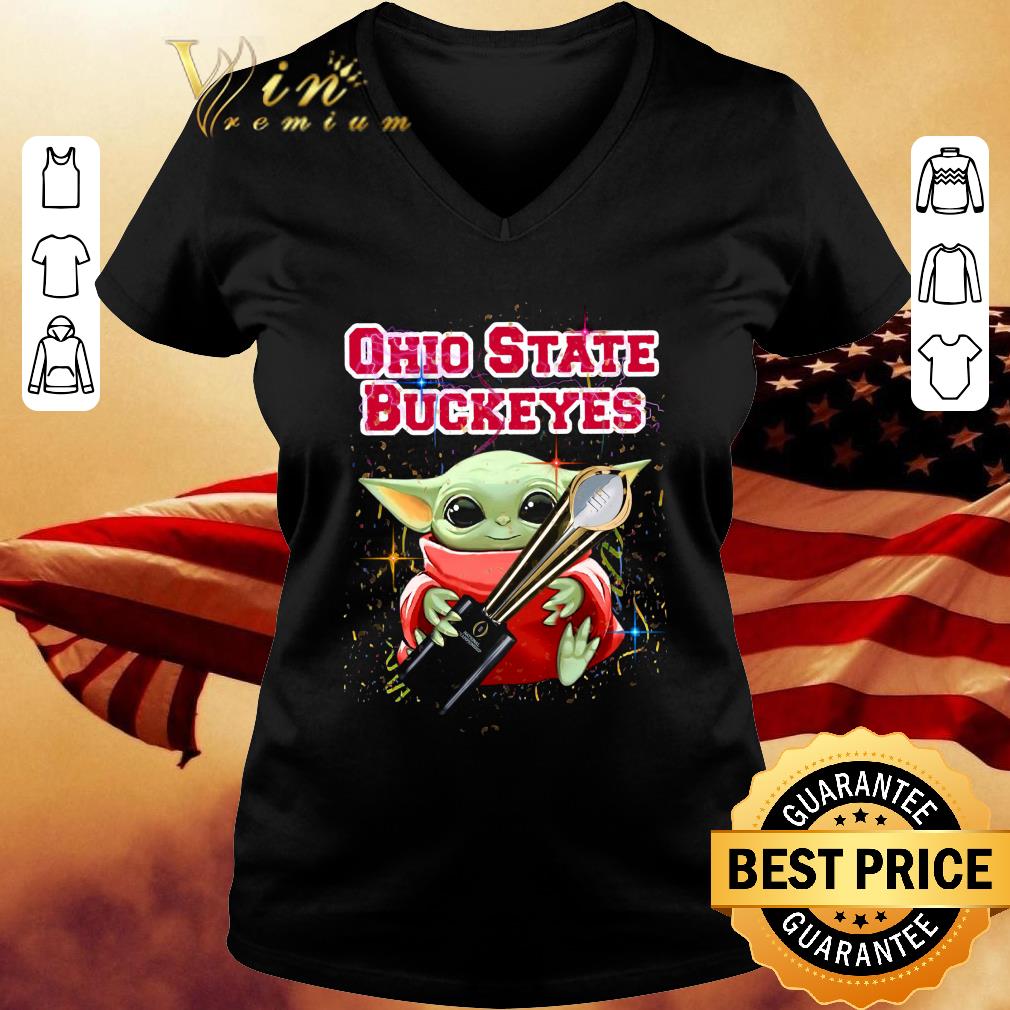 Star Wars Baby Yoda Ohio State Buckeyes Champion shirt Hot Star Wars Baby Yoda Ohio State Buckeyes Champion shirt 3