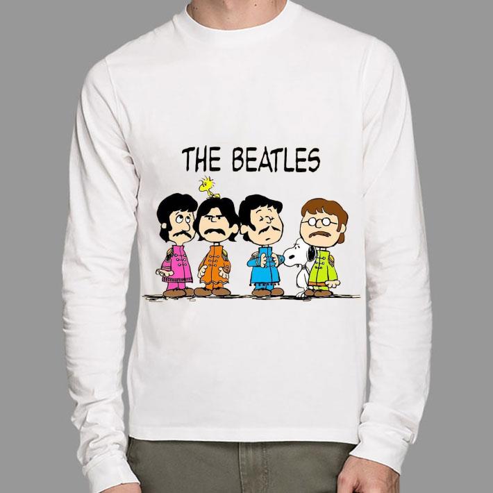 The Beatles mashup Peanuts characters shirt hoodie, sweatshirt ...