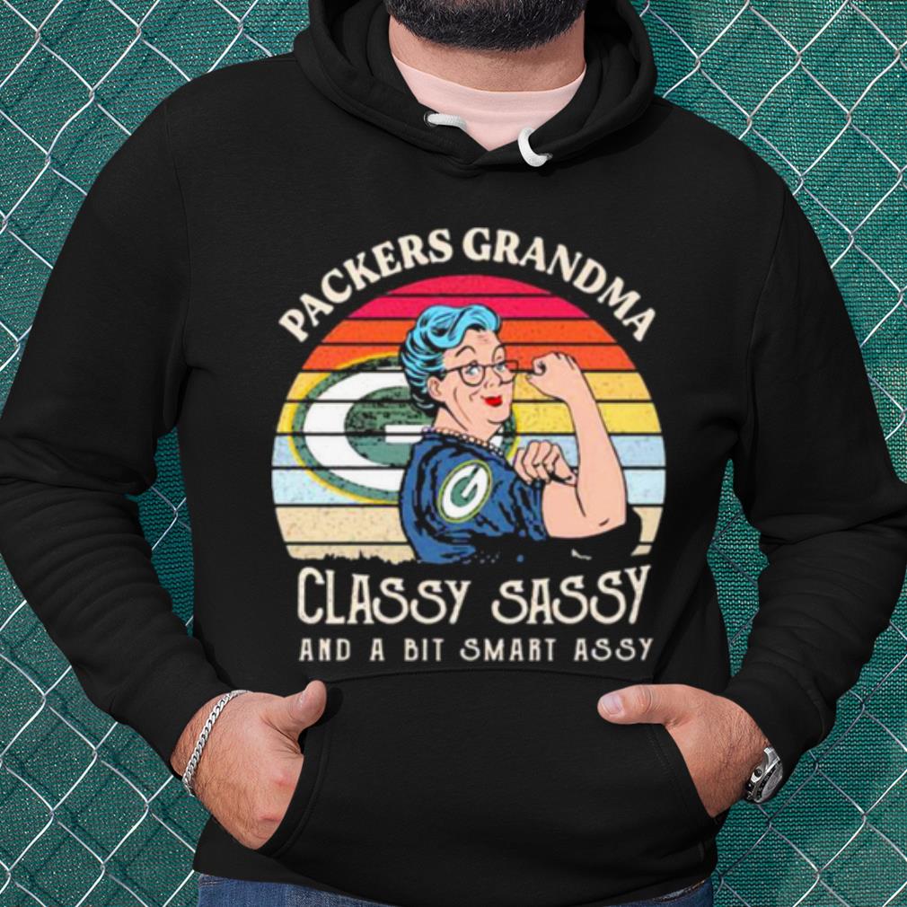 Nice Packers Grandma Classy Sassy And A Bit Smart Assy Vintage shirt