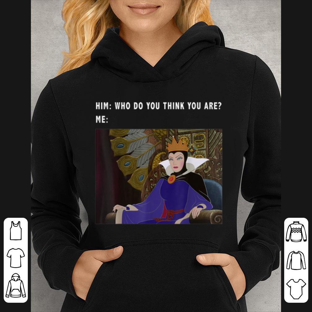 Great Sleeping Beauty Maleficent Who Do You Think You Are shirt