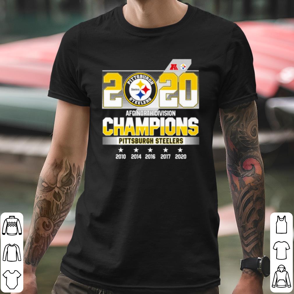 Best Pittsburgh Steelers2020 Afc North Division Champions shirt
