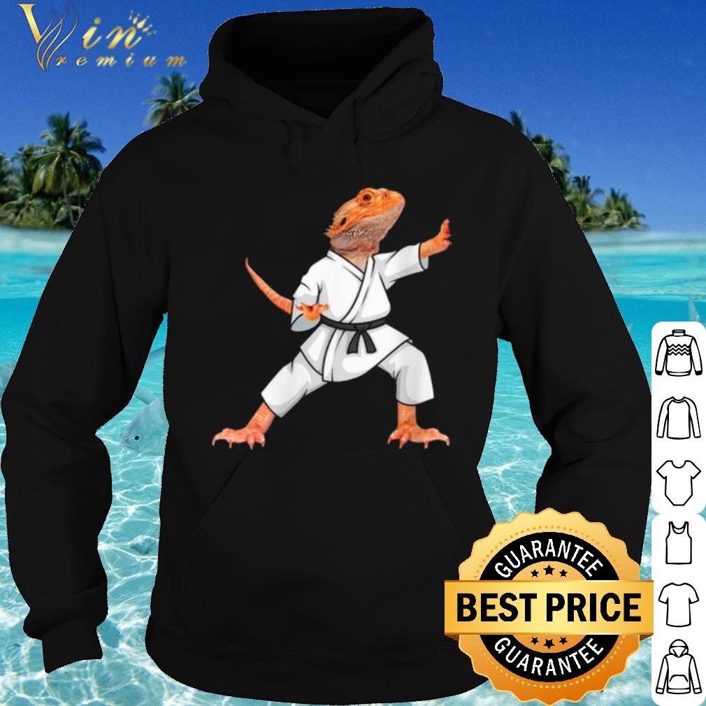 Official Bearded dragons Karate Samurai Ninja shirt