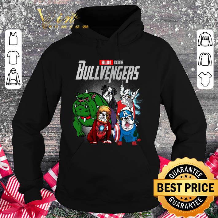 Marvel Bulldog Bullvenger Avengers Endgame Infinity War shirt