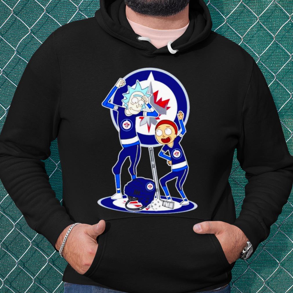 Best NHL Winnipeg Jets Rick and Morty shirt
