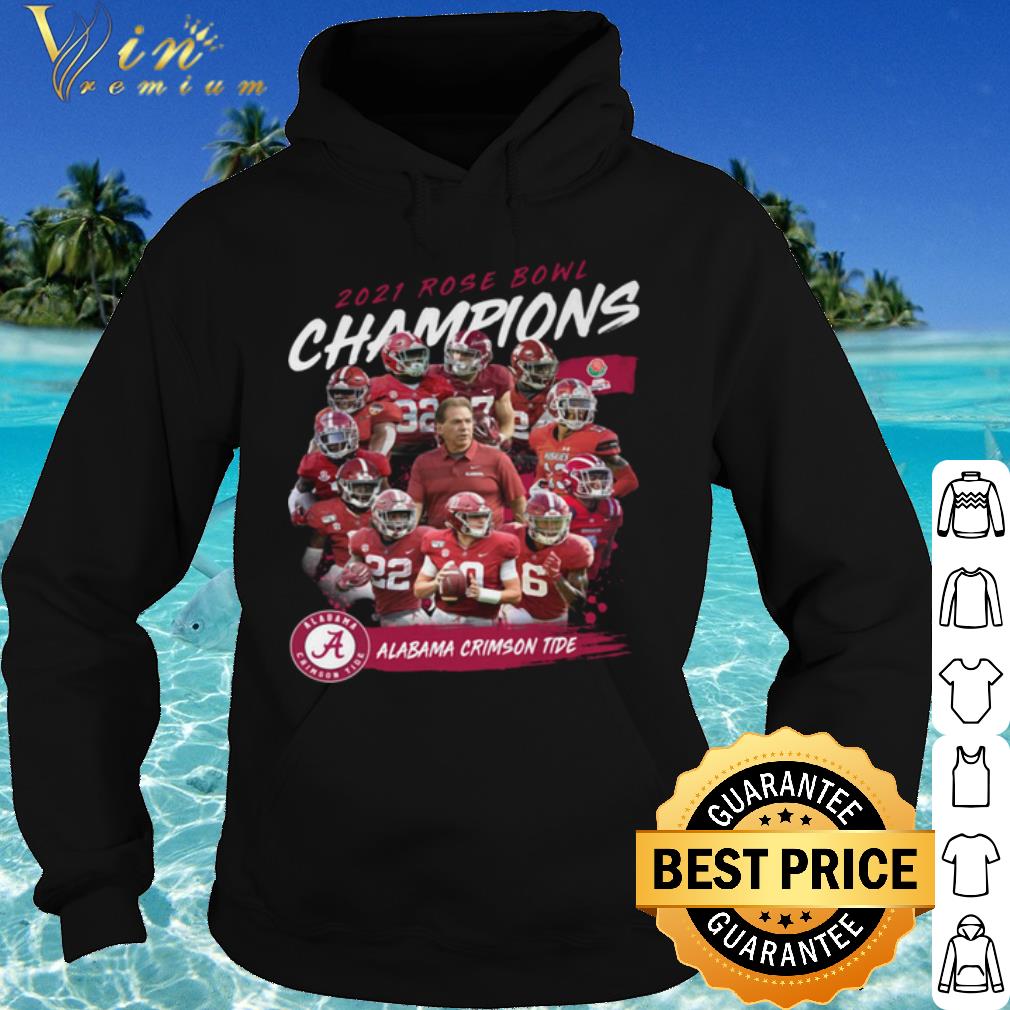 Premium Alabama Crimson Tide 2021 Rose Bowl Champions shirt