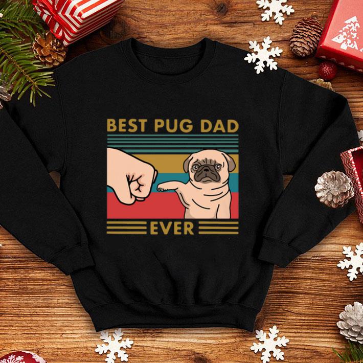 Best Pug Dad Ever Vintage shirt