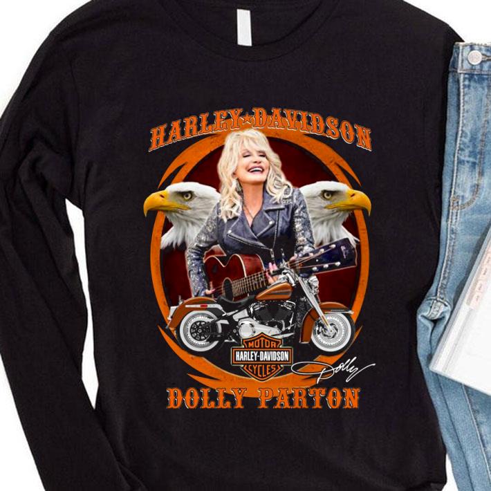 Dolly Parton Signature Harley Davidson shirt Dolly Parton Signature Harley Davidson shirt 4
