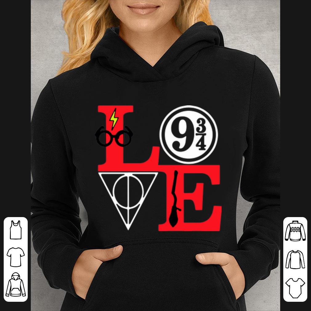 Great Love Magical Harry Potter Decor 9 3-4 Platform shirt