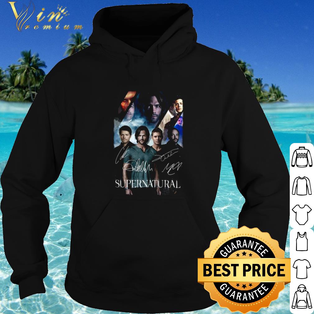 Official The Supernatural 2021 Character Signatures shirt