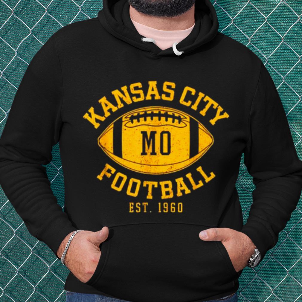 Nice Kansas City Football Vintage KC Missouri Chief Retro shirt