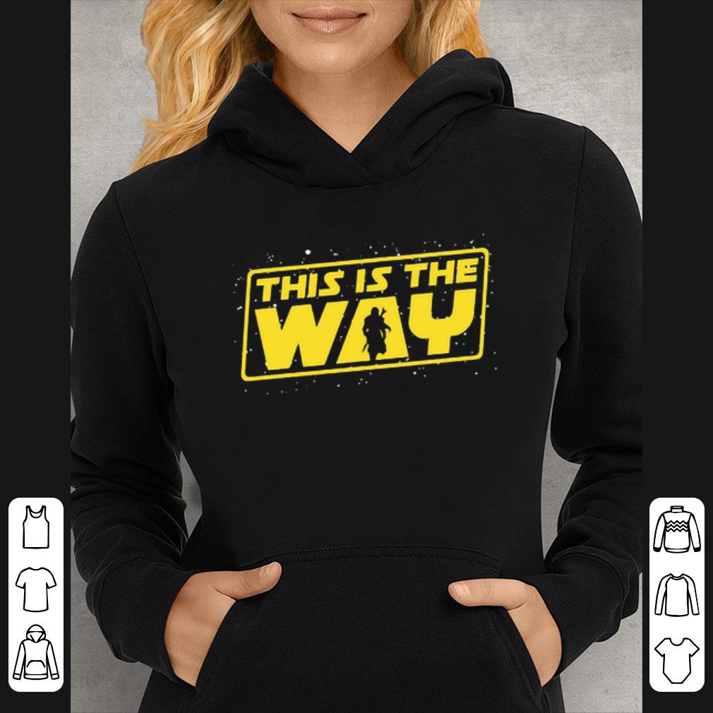 Original This is the way The Mandalorian shirt