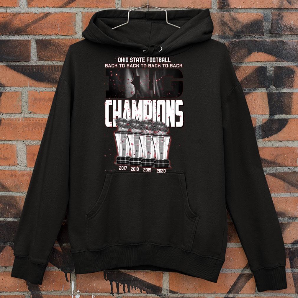 Ohio State Buckeyes Football BIG Champions 2017 2020 shirt