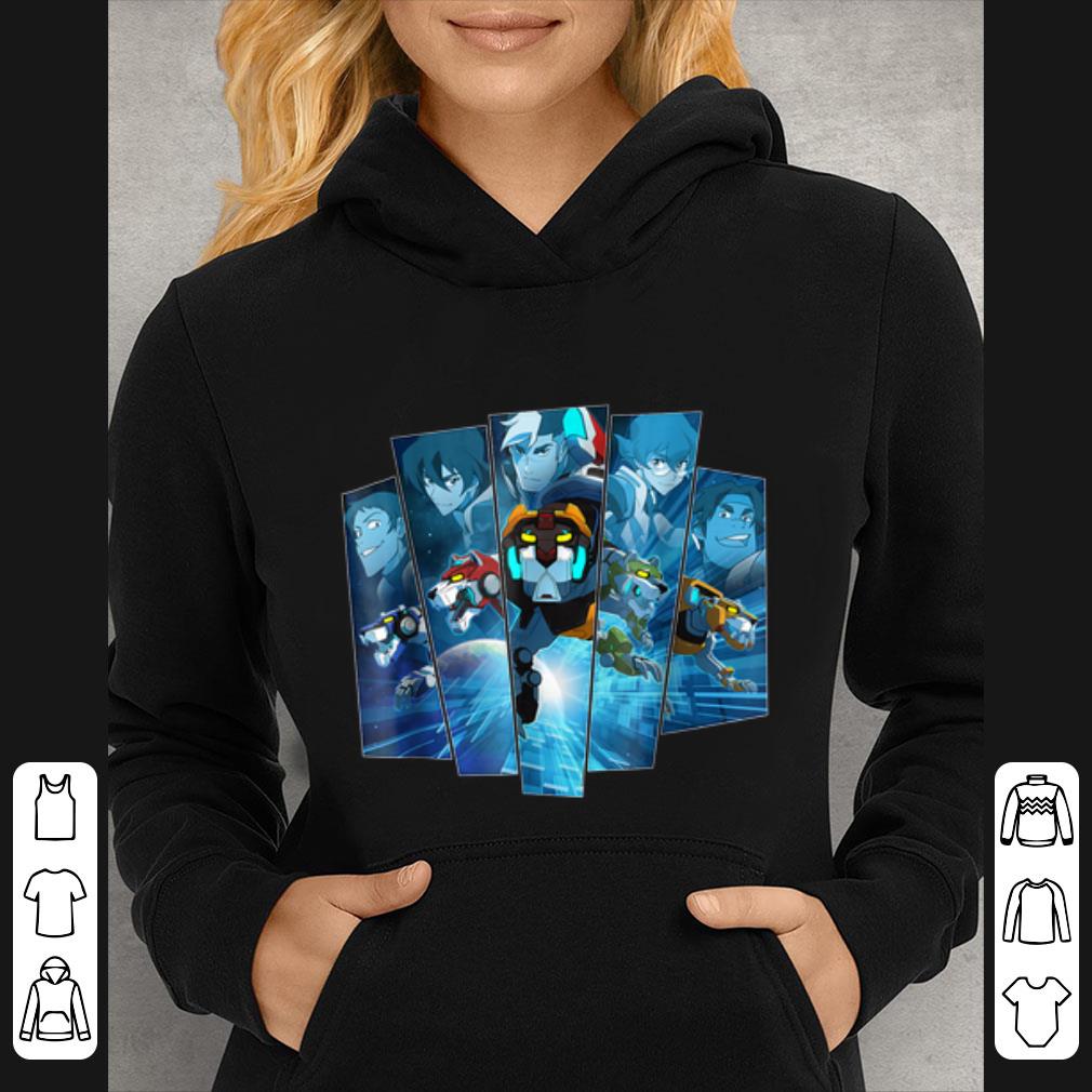 Great 5 Lions In Blue Voltron Legendary Defender shirt