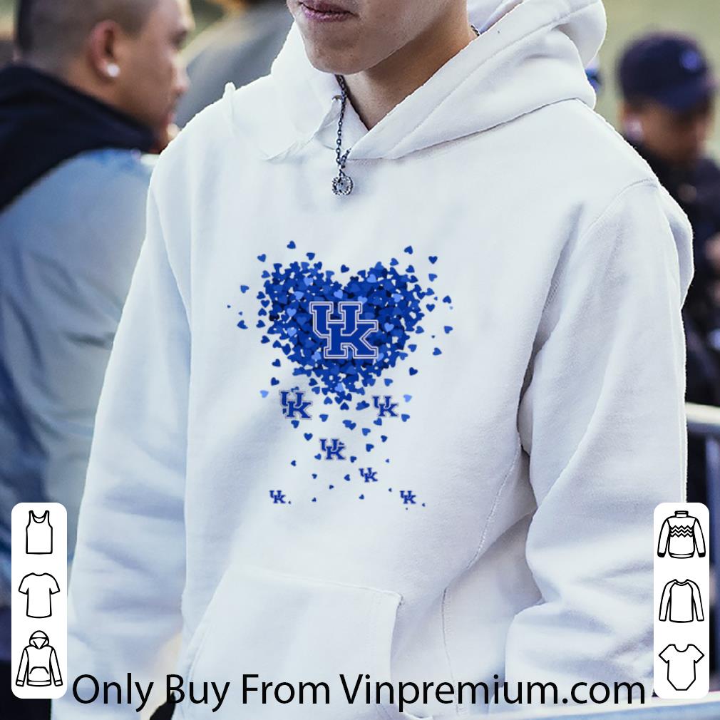Top Kentucky Wildcats Tiny Hearts Shape shirt