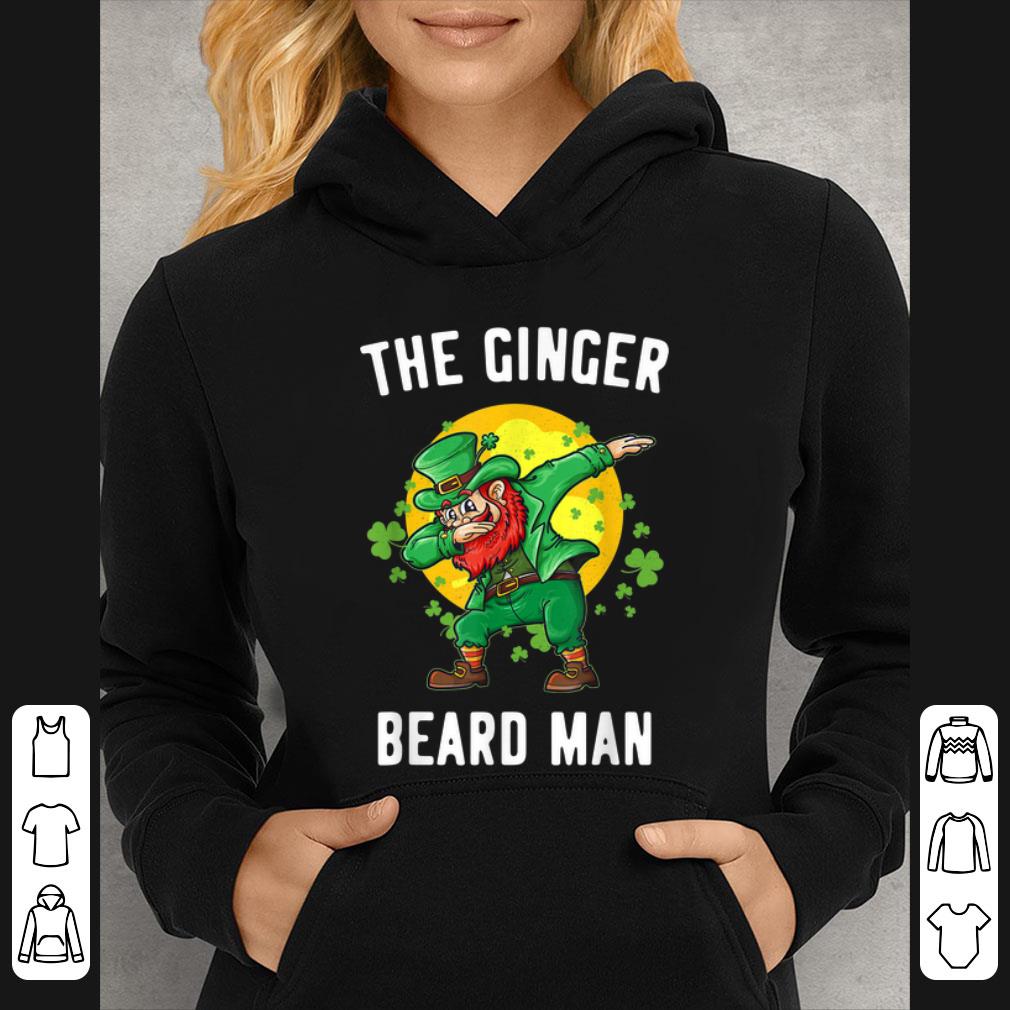 Official Ginger Beard Man St. Patrick's Irish Dabbing Leprechaun shirt