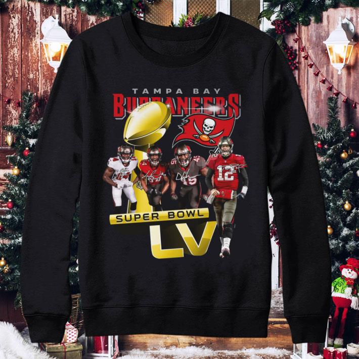 Team Players Tampa Bay Buccaneers Champion Super Bowl Signatures Shirt