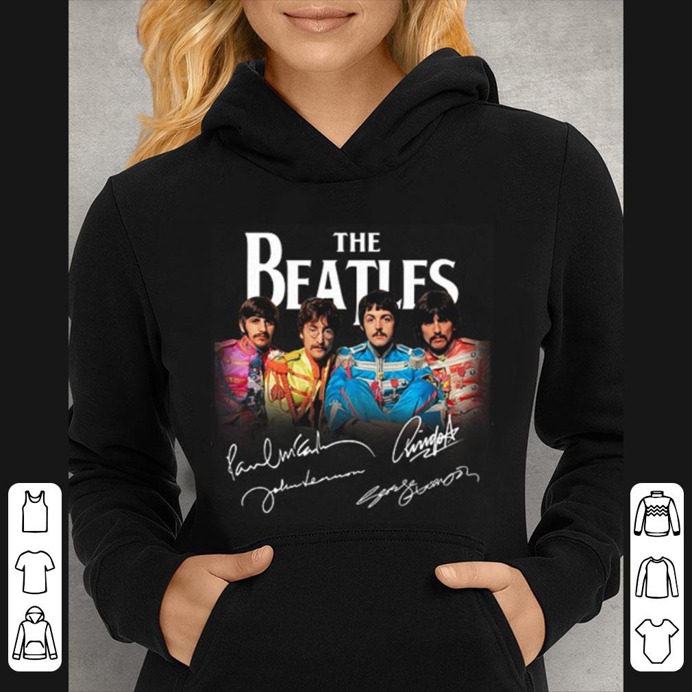 Awesome The Beatles Band Signature shirt
