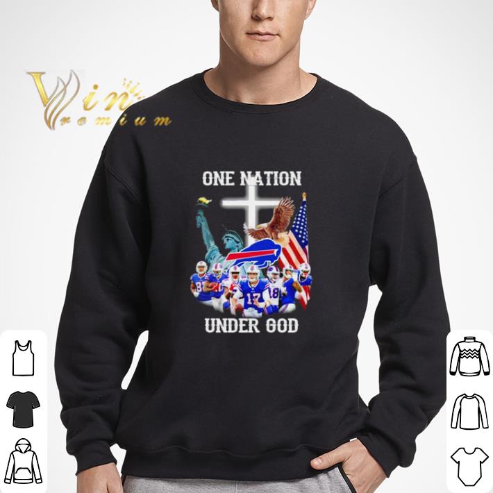 Buffalo Bills one nation under God 2020 shirt