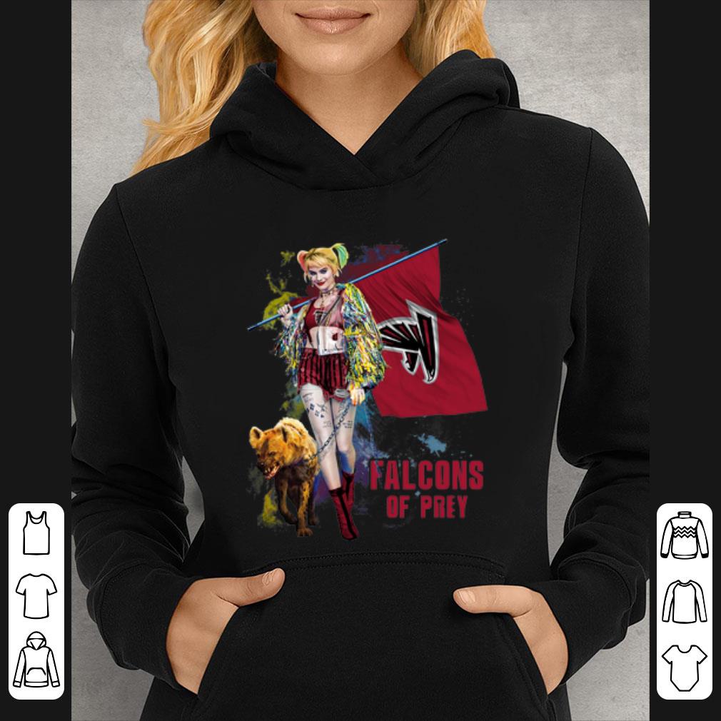 Premium Harley Quinn Atlanta Falcons Of Prey Atlanta Falcons Flag shirt