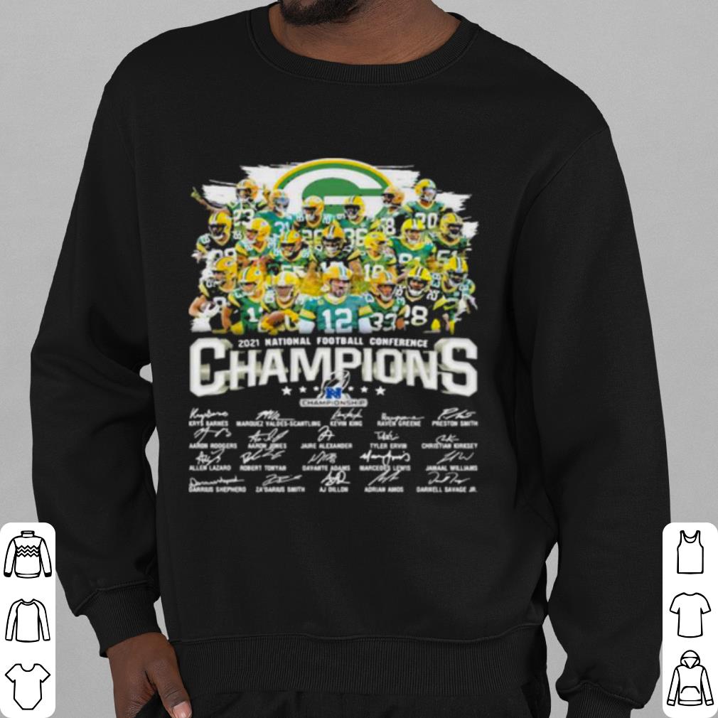 Premium Champions National Football Conference Green Bay Packers Signature shirt