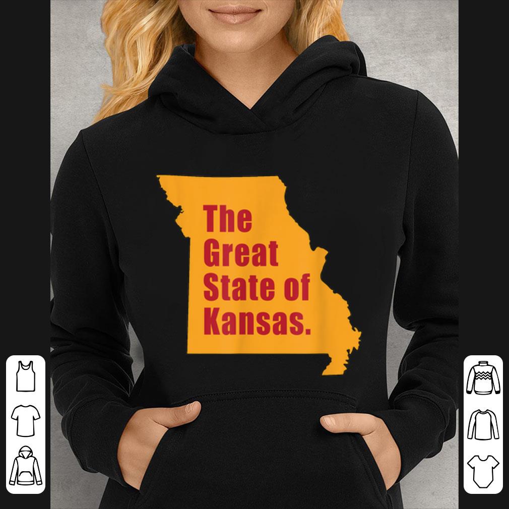 Original Kansas City Chiefs The Great State Of Kansas shirt