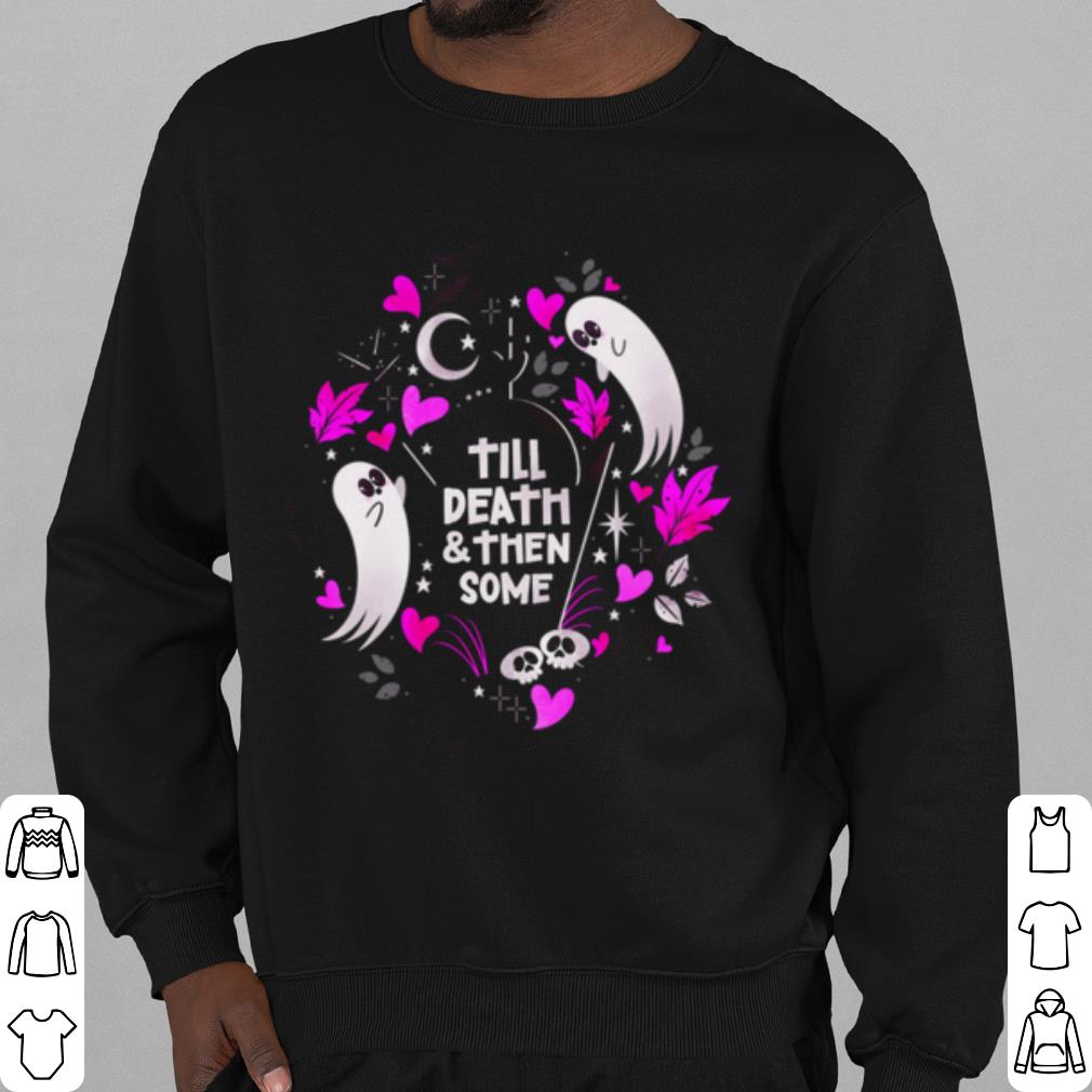 Premium Ghost Lovers Until Death And Then Some shirt