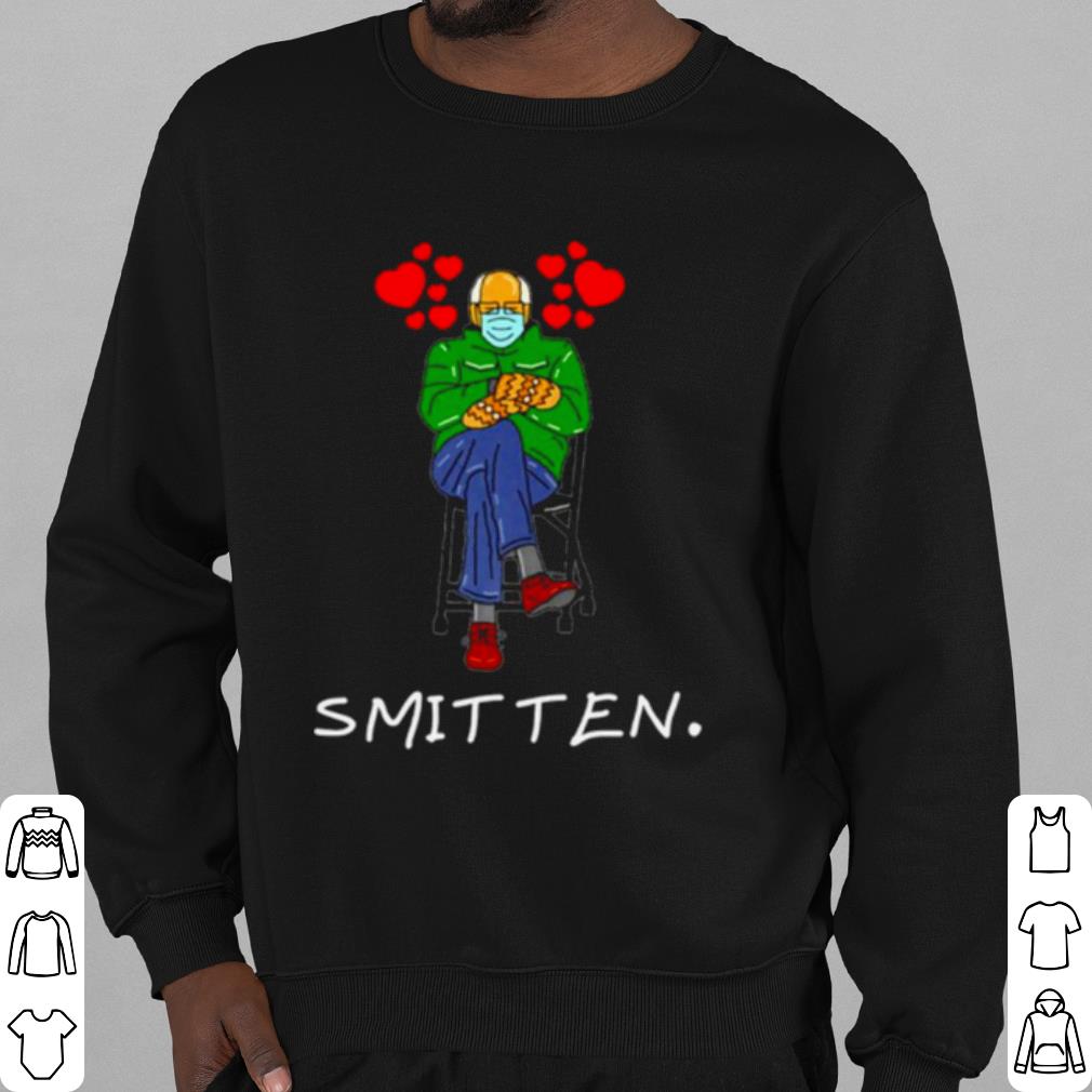 Premium Bernie Sanders Smitten Valentine's Day Mittens shirt