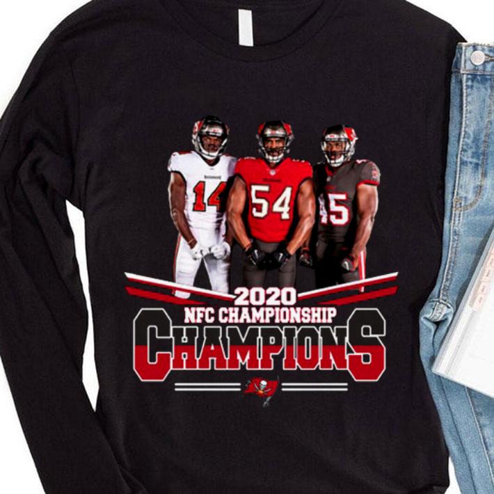 Chris Godwin Lavonte David Devin White Tampa Bay Buccaneers 2020 Champions Shirt