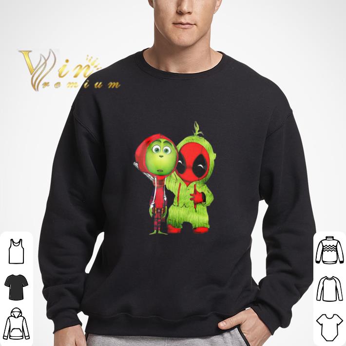 Baby Grinch And Baby Deadpool shirt