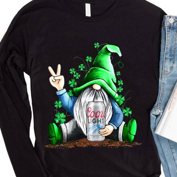 Gnome Coors Light Beer St. Patrick's Day shirt