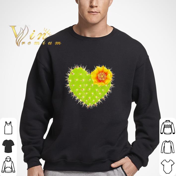 Cute Giant Cactus Heart shirt