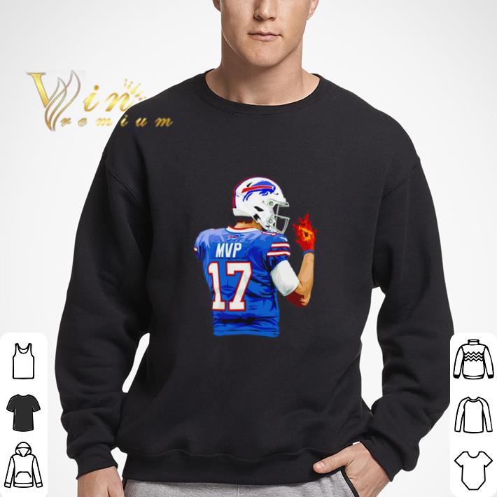 Buffalo Bills Josh Allen MVP hot hand 2020 shirt
