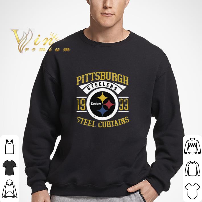Pittsburgh Steelers 1933 Steel Curtains shirt