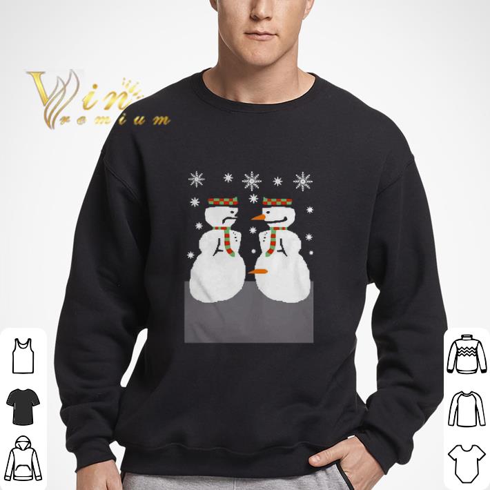Cute Snowman Nose Thief Ugly Christmas shirt