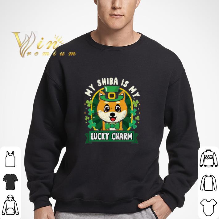 My Shiba Is My Lucky Charm St Patricks Day shirt