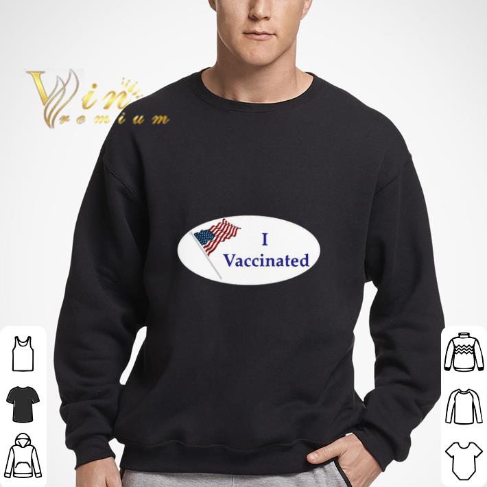 I Vaccinated 2020 American Flag shirt