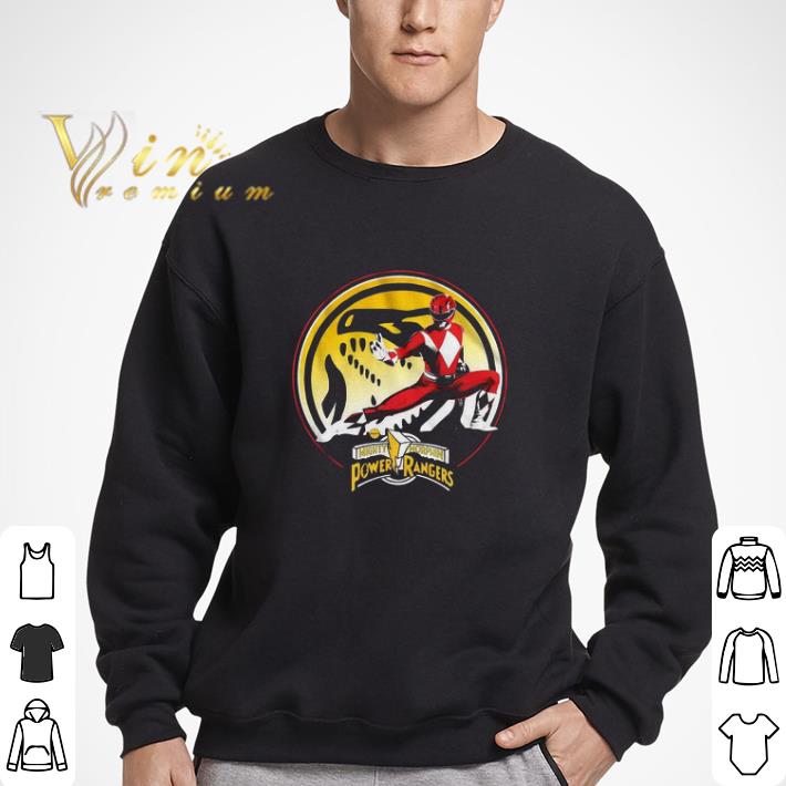 Tyrannosaurus Power Coin Mighty Morphin Power Rangers shirt