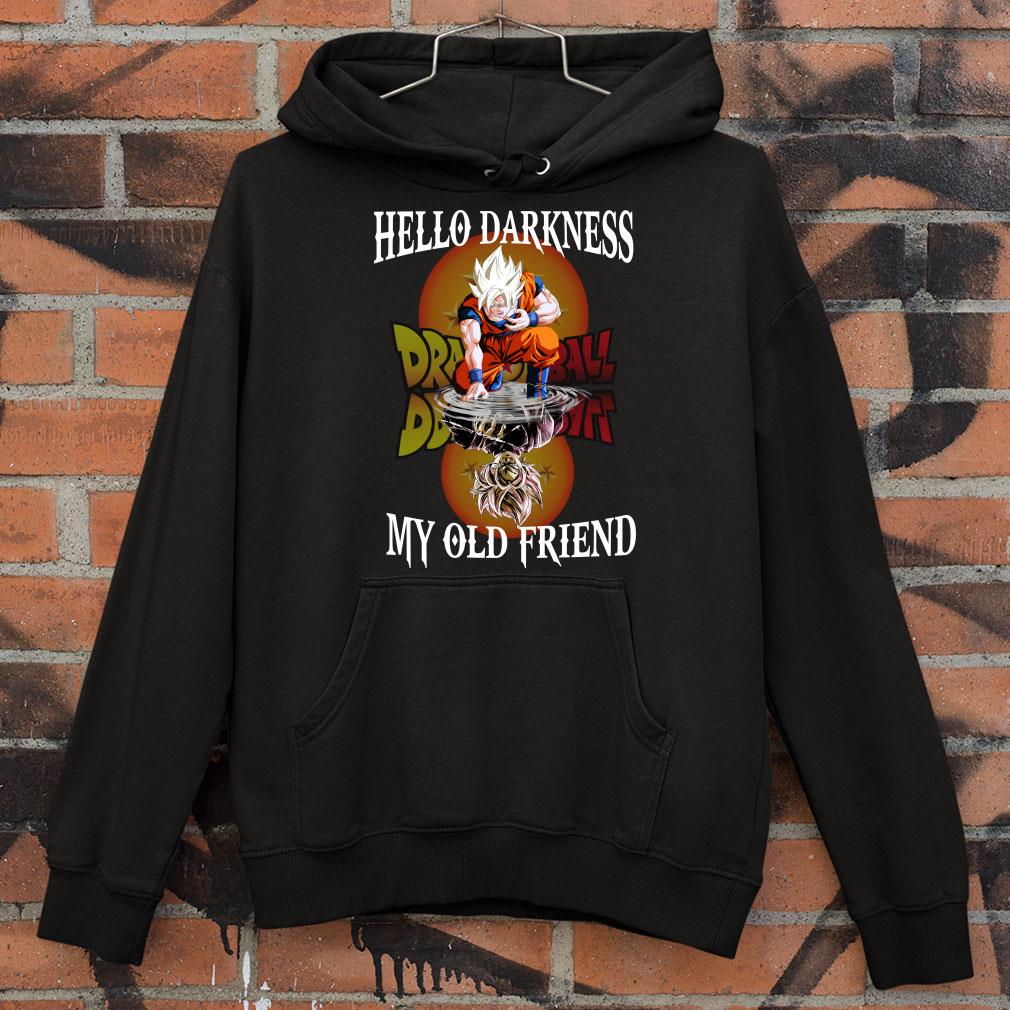 Son Goku hello darkness my old friend shirt