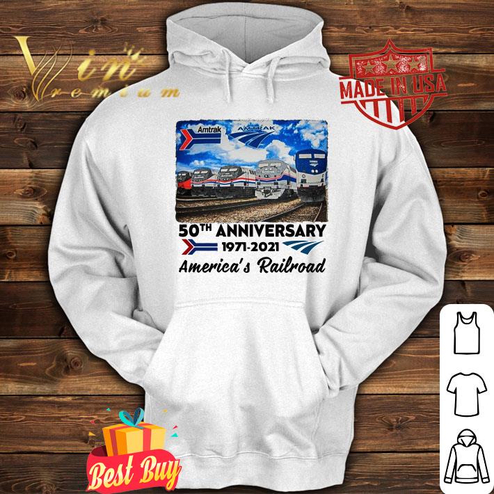 Amtrak 50th anniversary 1971-2021 America's Railroad shirt