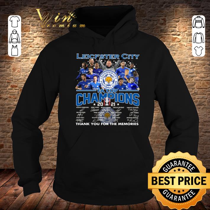 Leicester City Champions FA Cup 2020 - 2021 Leicester City shirt