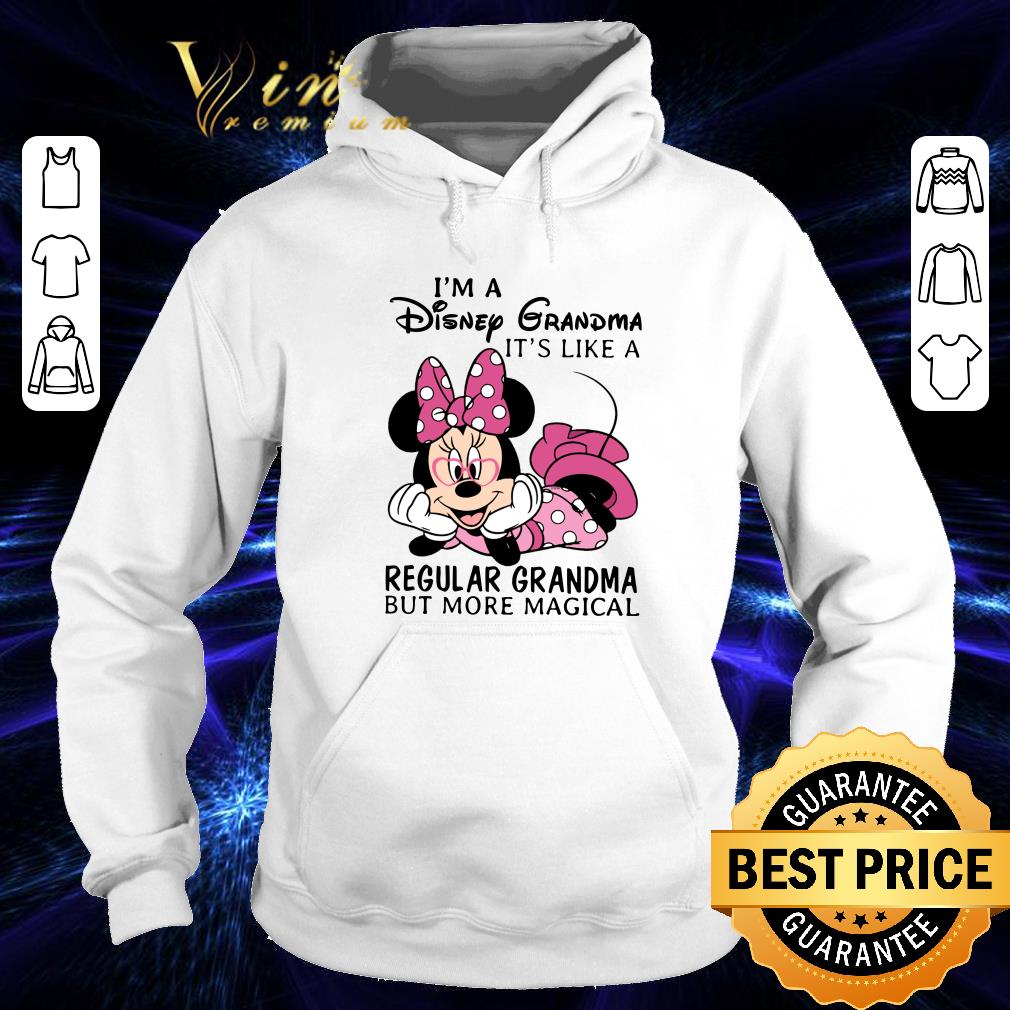 Minnie mouse I'm a Disney grandma it's like a regular grandma but more magical shirt