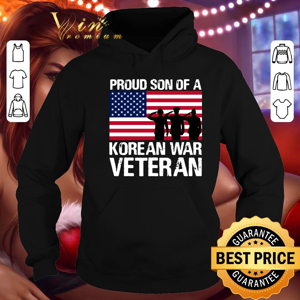 Proud Son Of A Korean War Veteran Military Family shirt